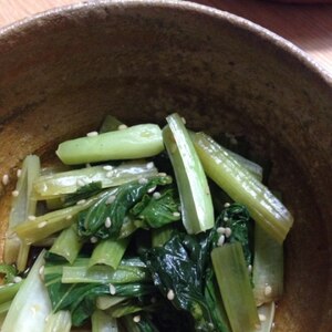 レンジで簡単❤小松菜のおひたし